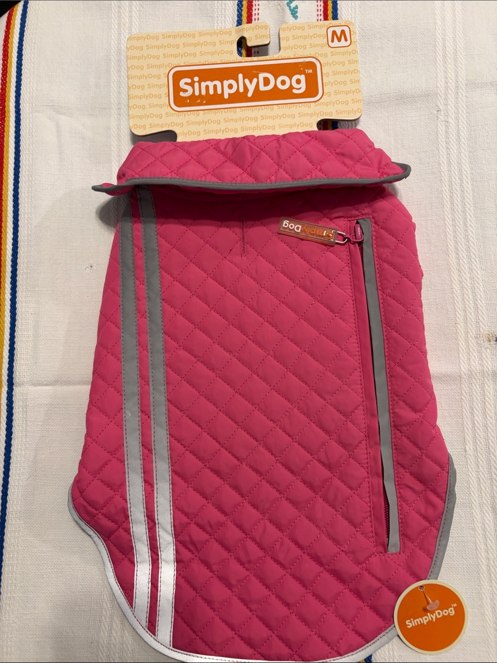 SimplyDog quilted jacket Medium